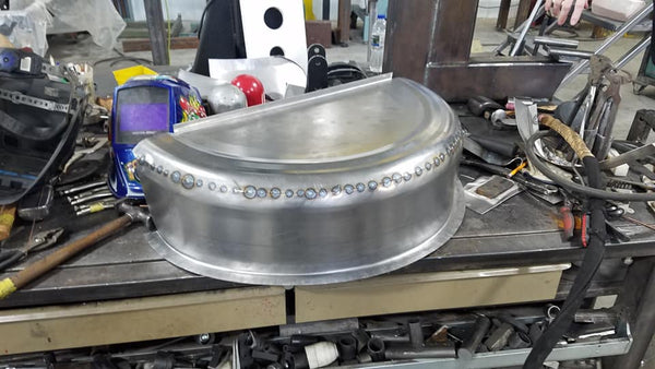 metal shaping class english wheel fabrication tools