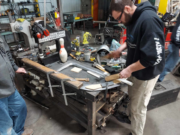 4 Day Intensive Fundamentals of Metalshaping with hand tools  March 28th,29th,30th, & 31st