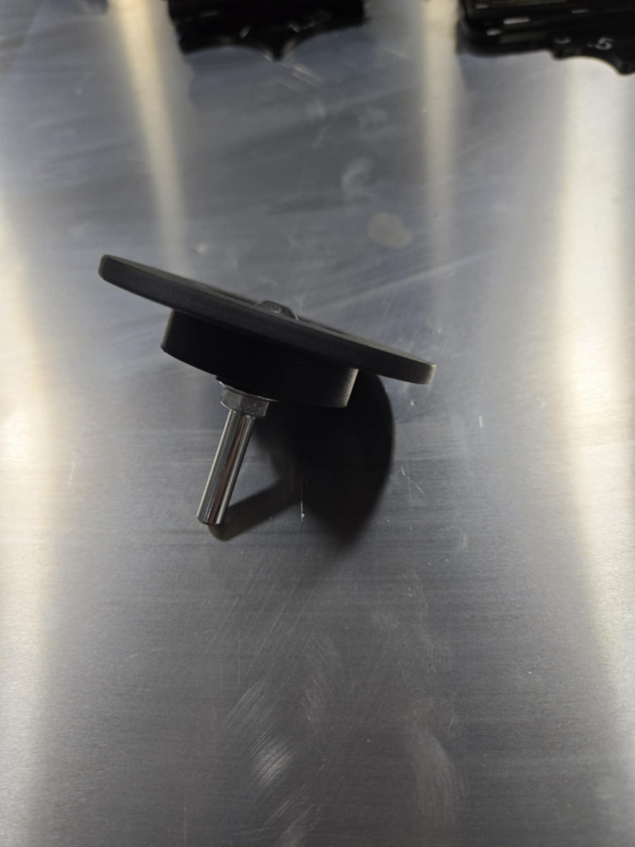 Scuff pad die grinder arbor – Imperial Wheeling Machines