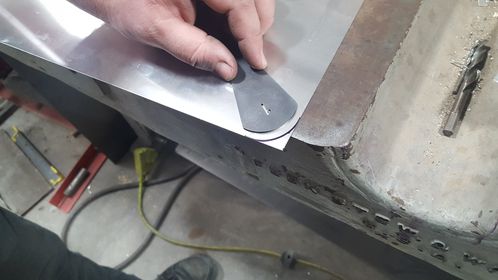 Imperial Layout radius gauge set English wheel metal shaping fabrication tools